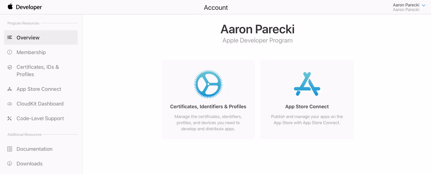 Certificates