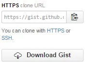 Clone and Download Gist