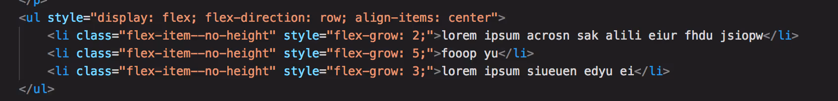 align-items