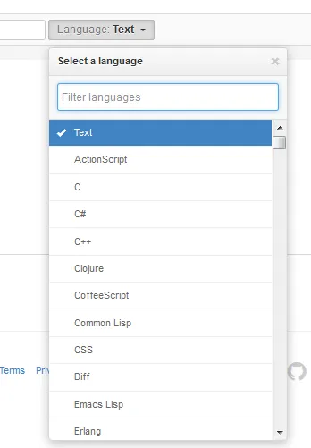 Syntax highlighting for over 110 languages