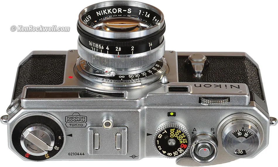 Mặt trên của Nikon SP