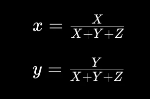 Standardize XYZ to xy