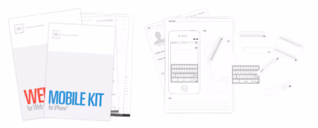 Wireframe kits